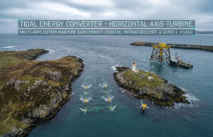 Turbine Device for Harvesting Tidal Energy