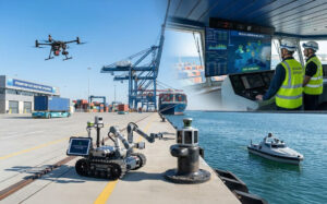 Promoting Safe Maritime Operations with Robotic Supervision and Sensor Calibration