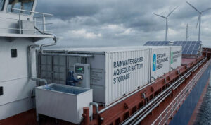 A Rainwater Based Aqueous Stationary Rechargeable Energy Storage System
