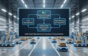 System and Method for Automated Guided Vehicles Fleet Management