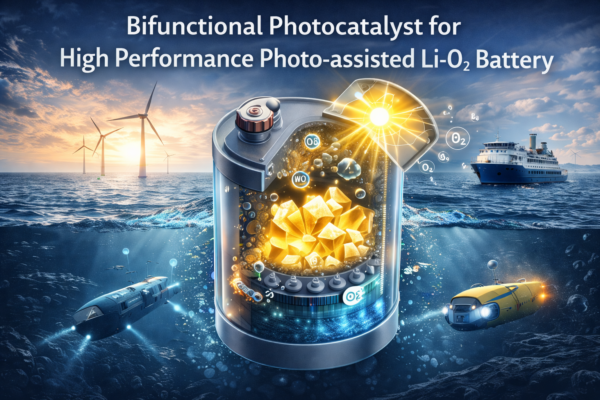 Bifunctional Photocatalyst for High Performance Photo-assisted Li-O2 Battery